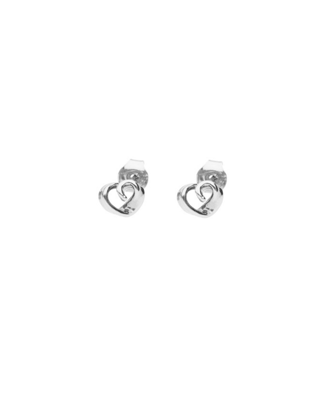STORMSKERRY MAJA HEART stud earrings