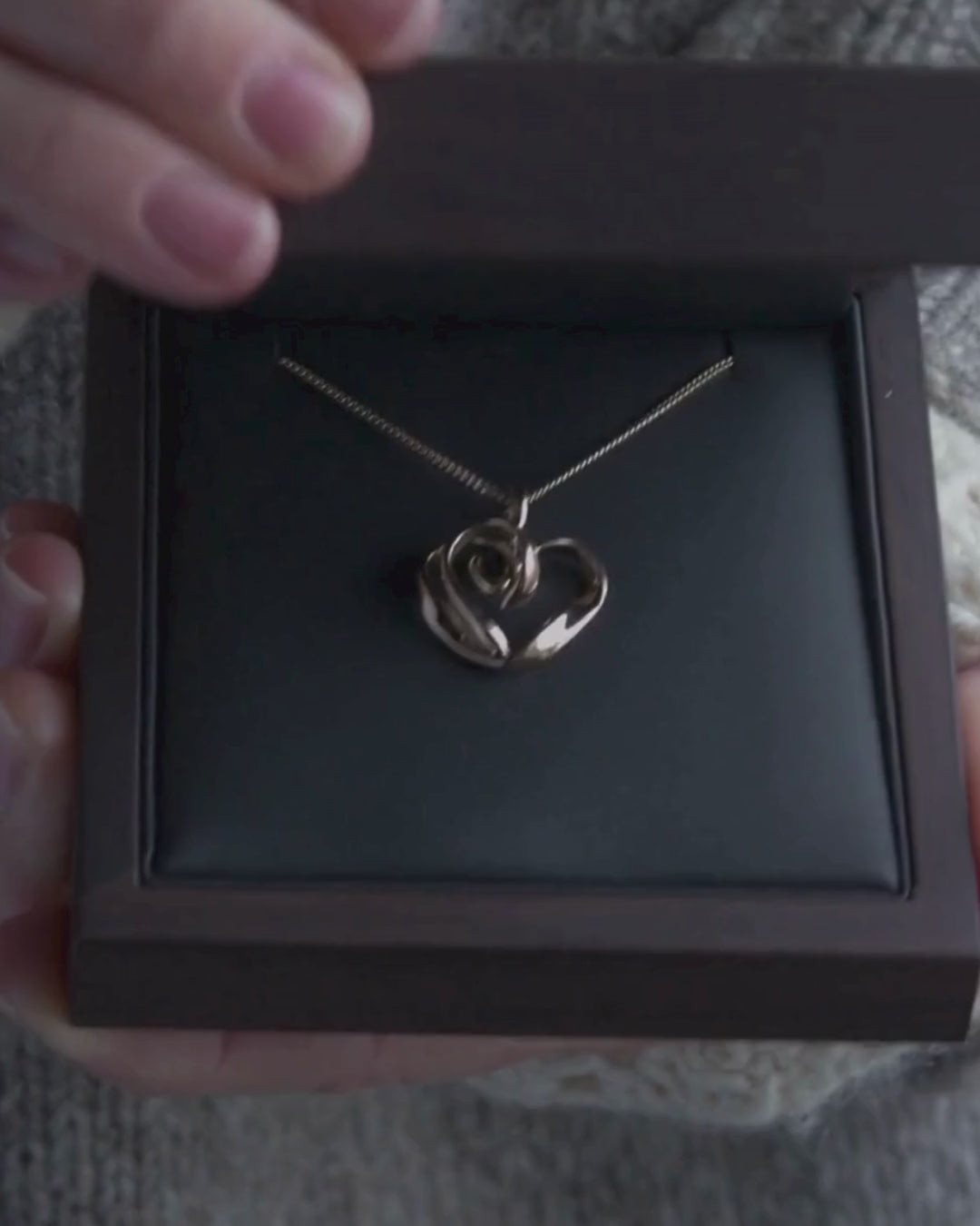 STORMSKERRY MAJA HEART 18K necklace