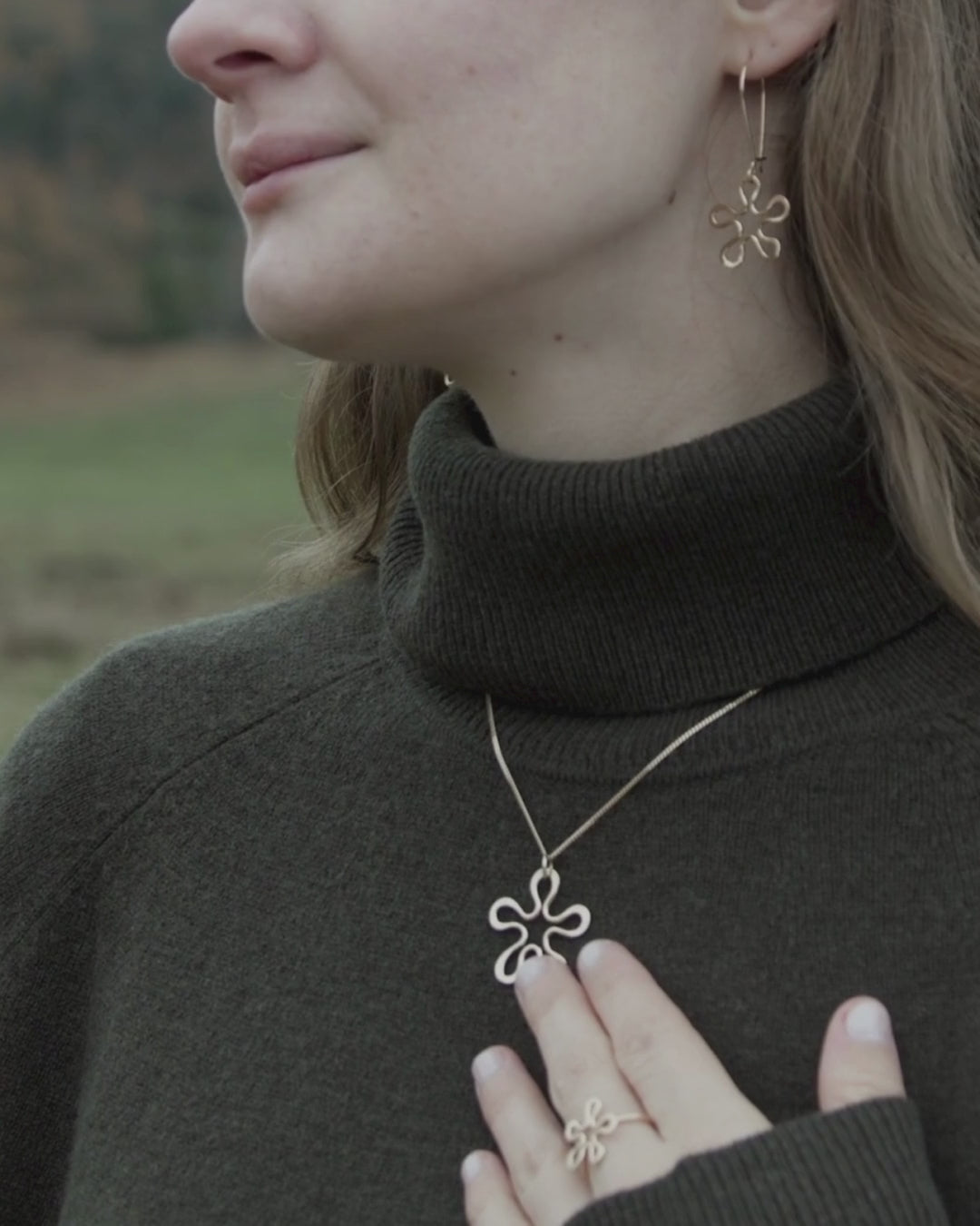 BLOMMAN™ 18K 1.5 necklace