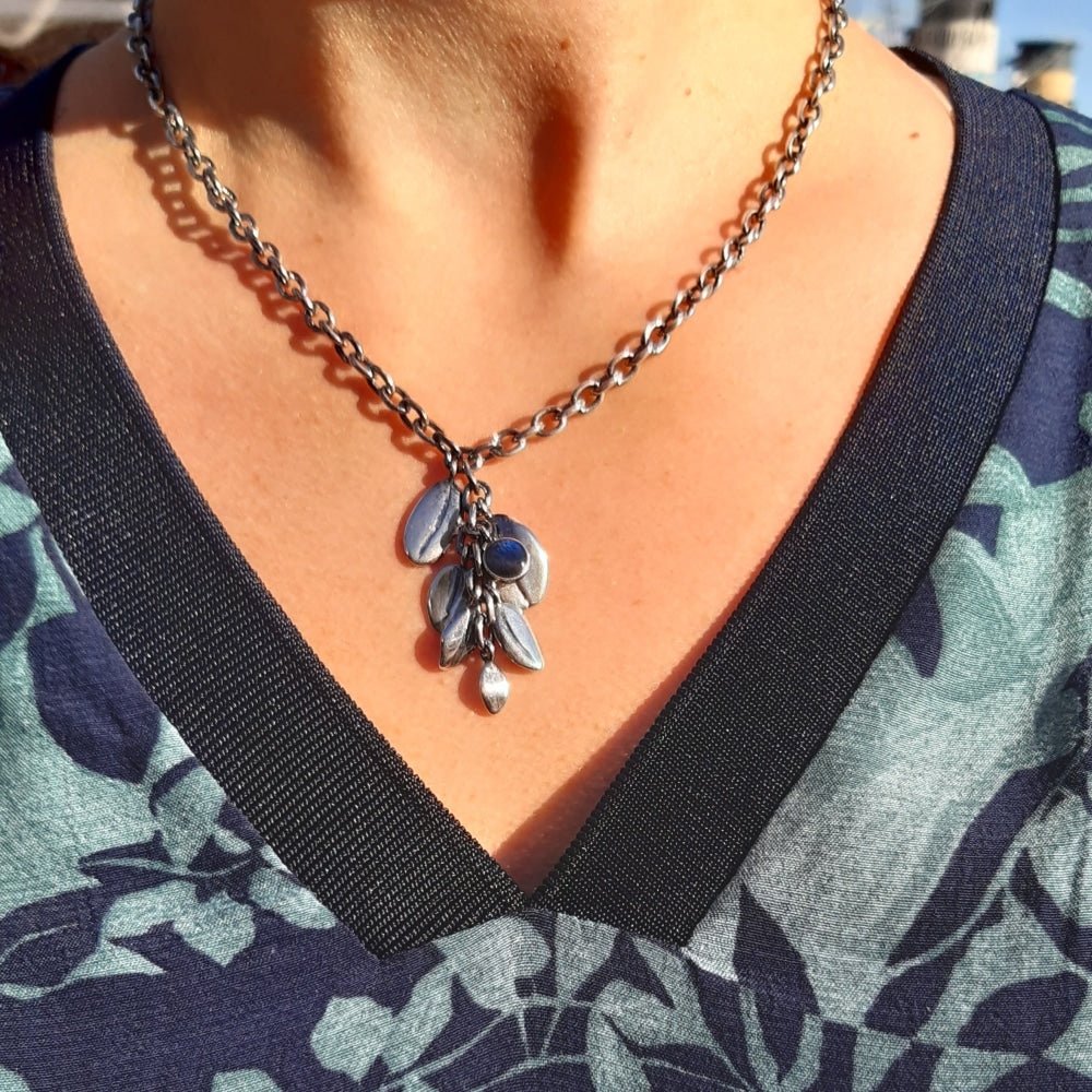 BLÅBÄR collier - Guldviva Jewellery
