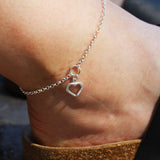 HJÄRTLIG vristlänk - Guldviva Jewellery