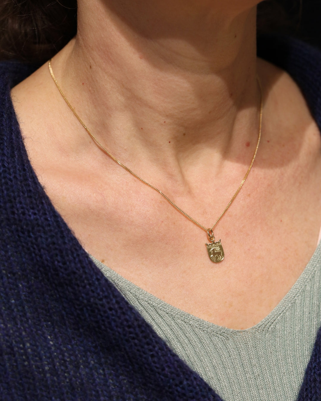 ÅLANDS VAPEN XS 18K halsband