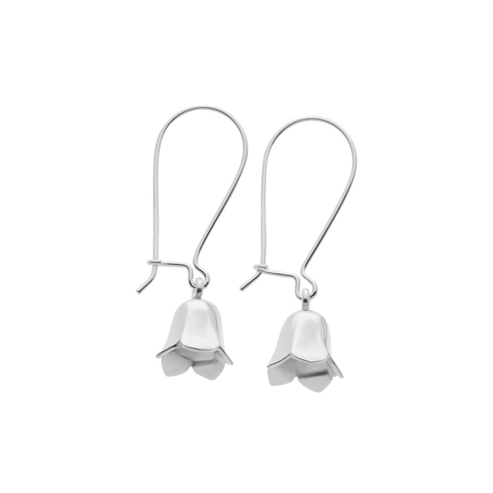 BLÅKLOCKA örhängen på krok - Guldviva Jewellery