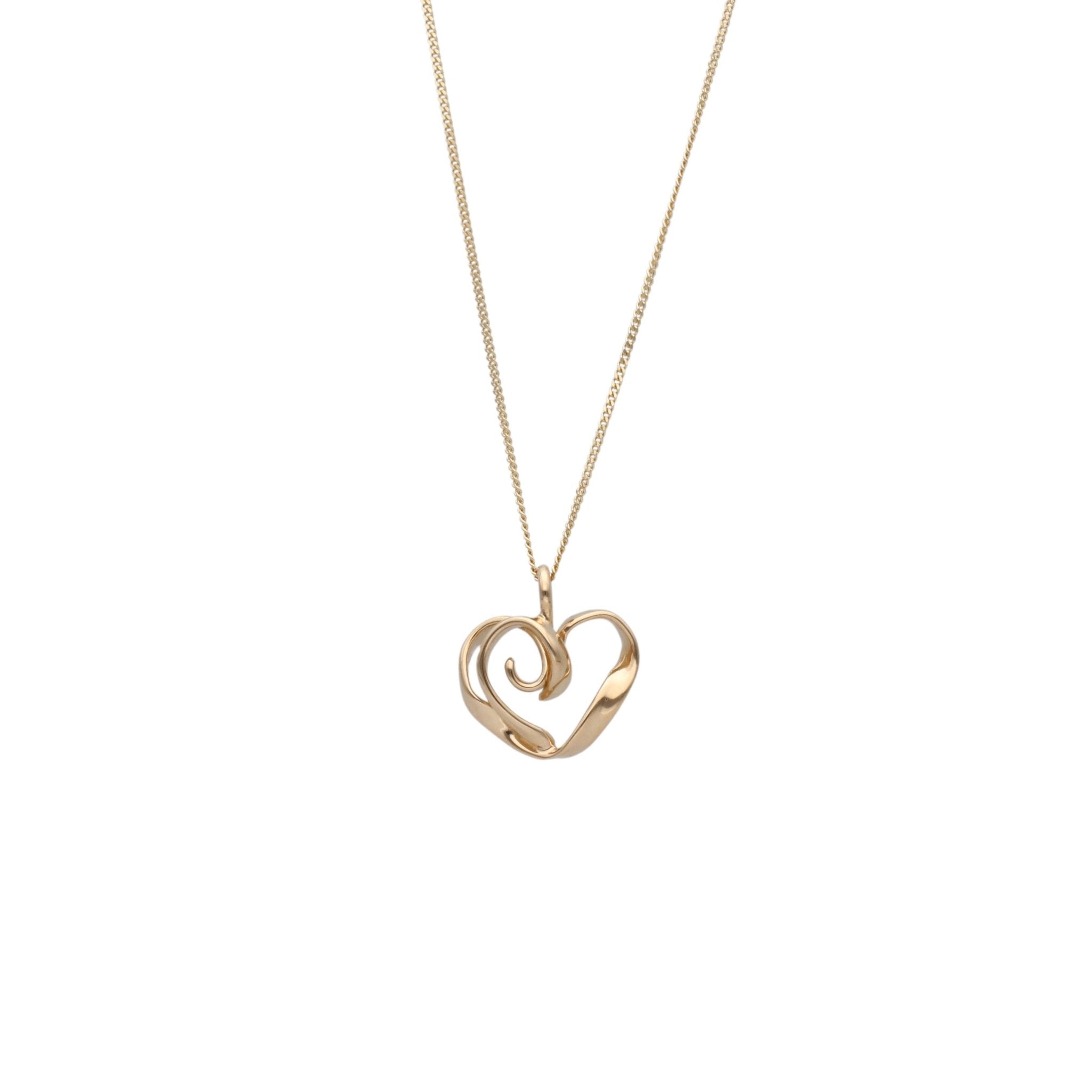 STORMSKÄRS MAJA HJÄRTA Halsband 18K - Guldviva Jewellery