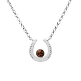 HÄSTSKO GRANIT halsband - Guldviva Jewellery