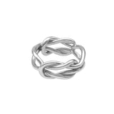 RÅBANDSKNOP Scarfring - Guldviva Jewellery
