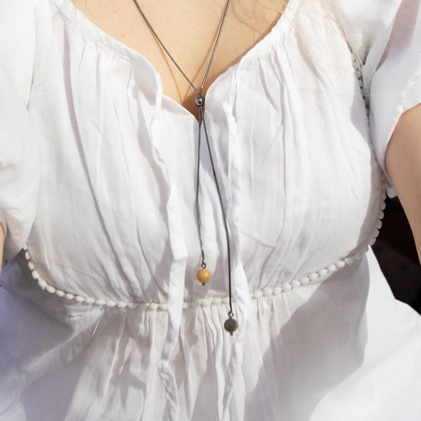 STRAND Pärla fest halsband - Guldviva Jewellery