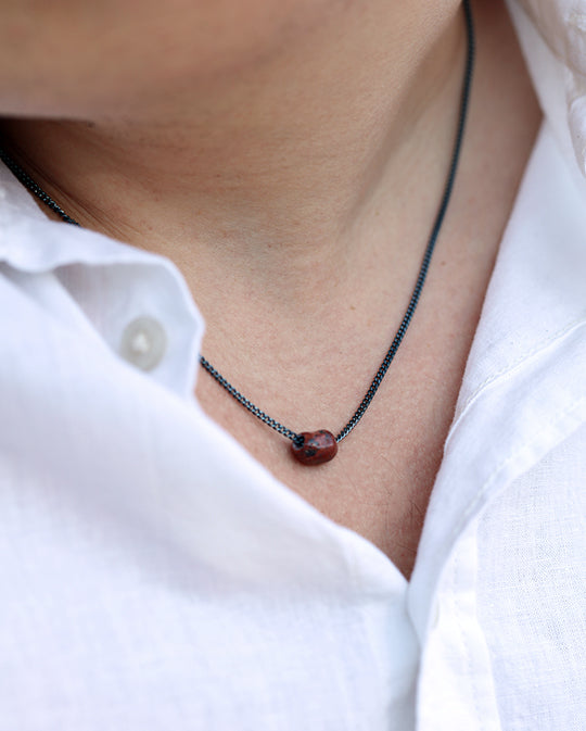 STRAND (Beach) Stone necklace 42-45 cm