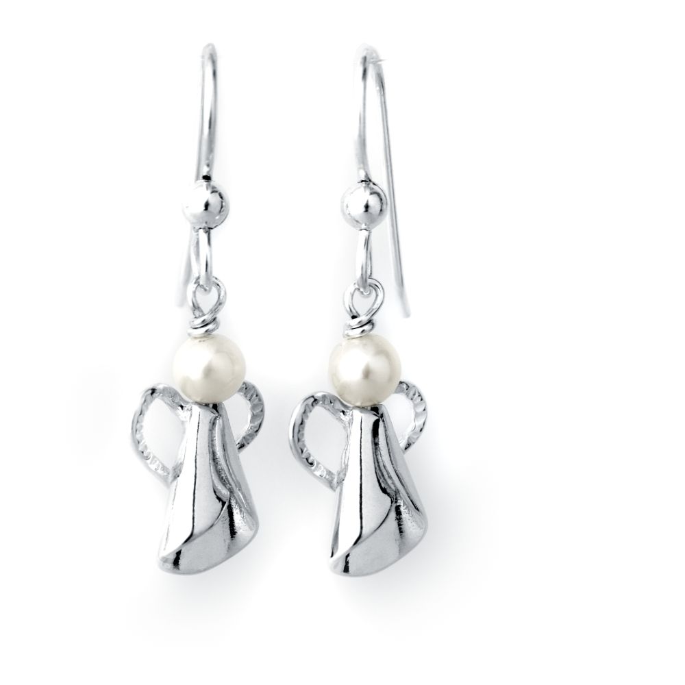 ÄNGEL örhängen på krok - Guldviva Jewellery