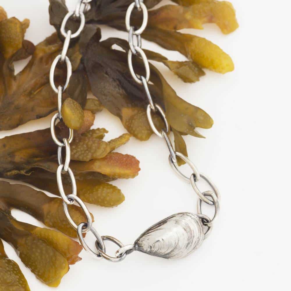 BLÅMUSSLA ROBUST halsband - Guldviva Jewellery