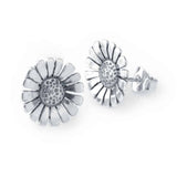 DAISY örhängen på stift - Guldviva Jewellery