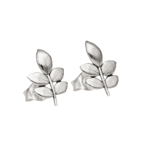 EVA blad örhänge stift - Guldviva Jewellery