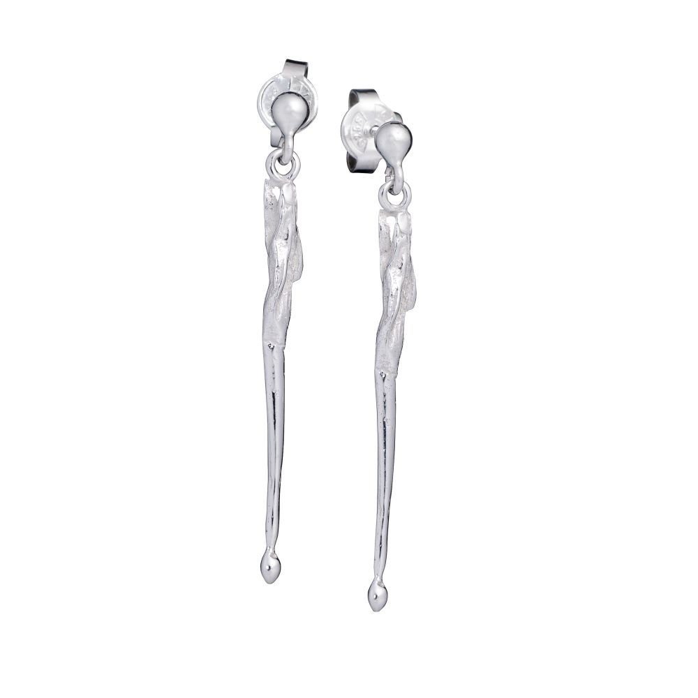 HAVET örhängen på kulstift - Guldviva Jewellery