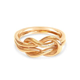 RÅBANDSKNOP ROBUST 18k ring - Guldviva Jewellery