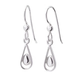 STJÄRNHUS örhängen på krok - Guldviva Jewellery