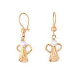 ÄNGEL 18K örhängen på krok - Guldviva Jewellery